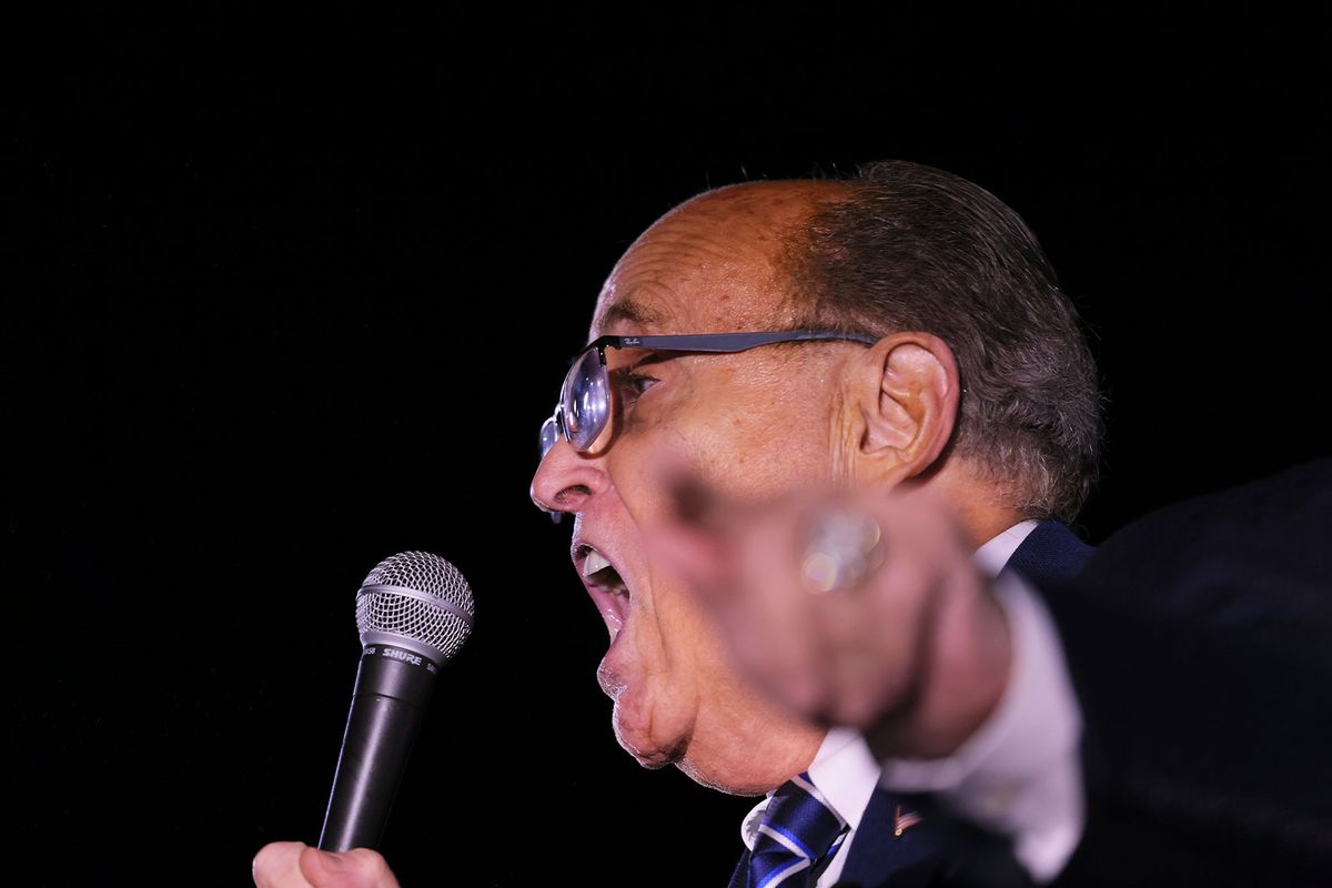 Former New York City Mayor Rudy Giuliani (Michael M. Santiago/Getty Images)