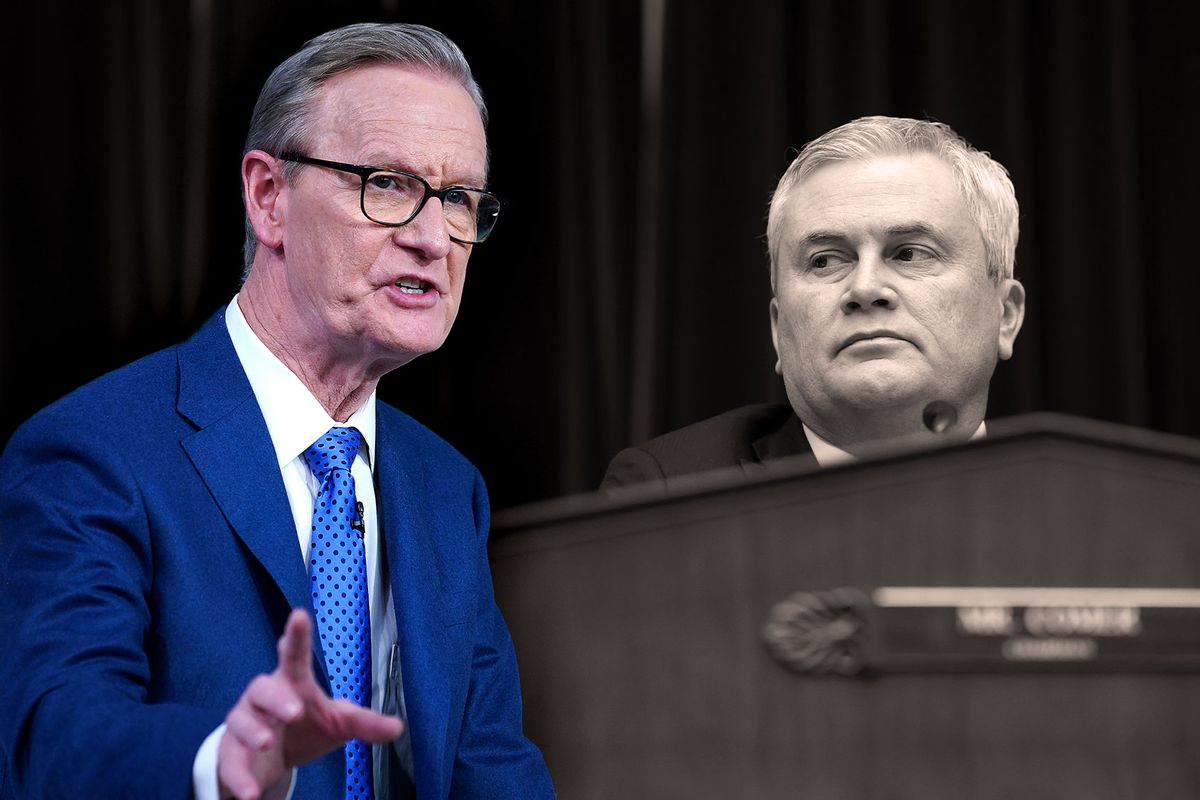 Steve Doocy and James Comer (Photo illustration by Salon/Getty Images)