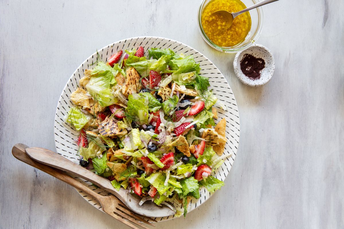 Summer Fattoush Salad  (Tracey Medeiros)