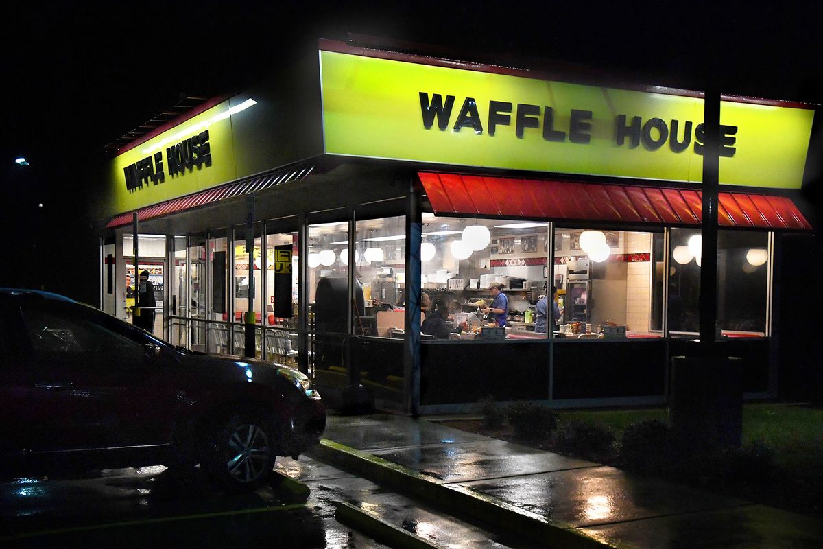 Waffle House in Durham, North Carolina on February 6, 2020 (Michael S. Williamson/The Washington Post via Getty Images)