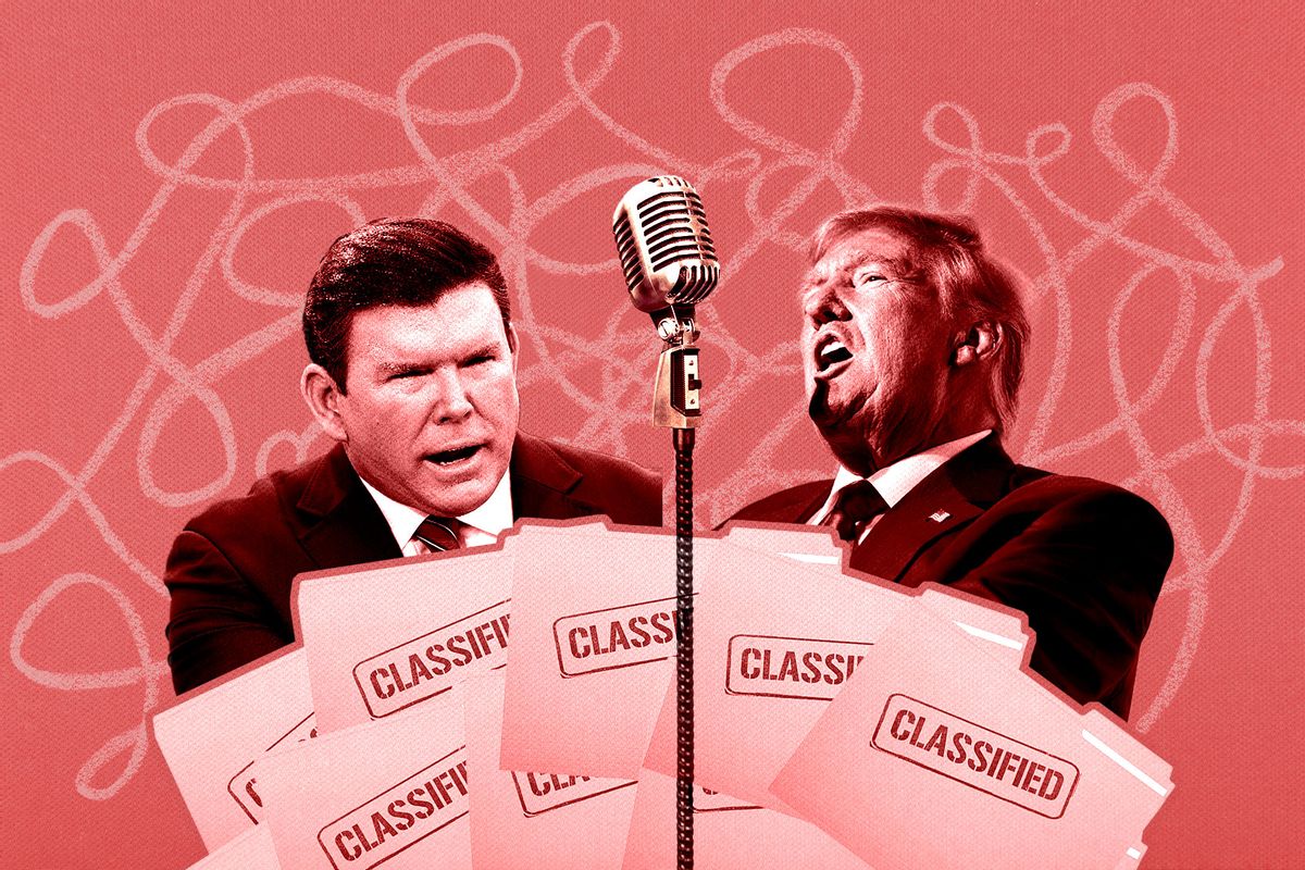 Bret Baier and Donald Trump (Photo illustration by Salon/Getty Images)