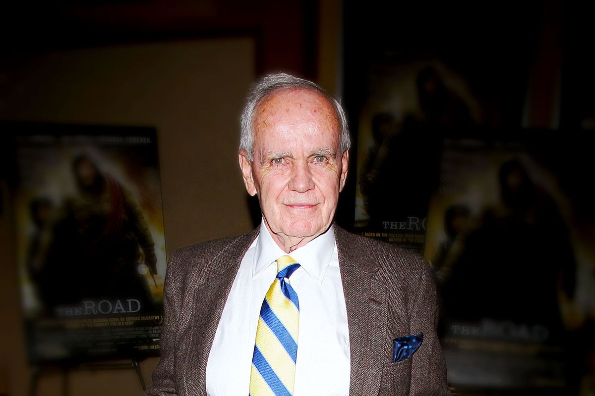 Writer Cormac McCarthy attends the premiere of "The Road" at Clearview Chelsea Cinemas on November 16, 2009 in New York City. (Photo by  (Jim Spellman/WireImage/Getty Images)