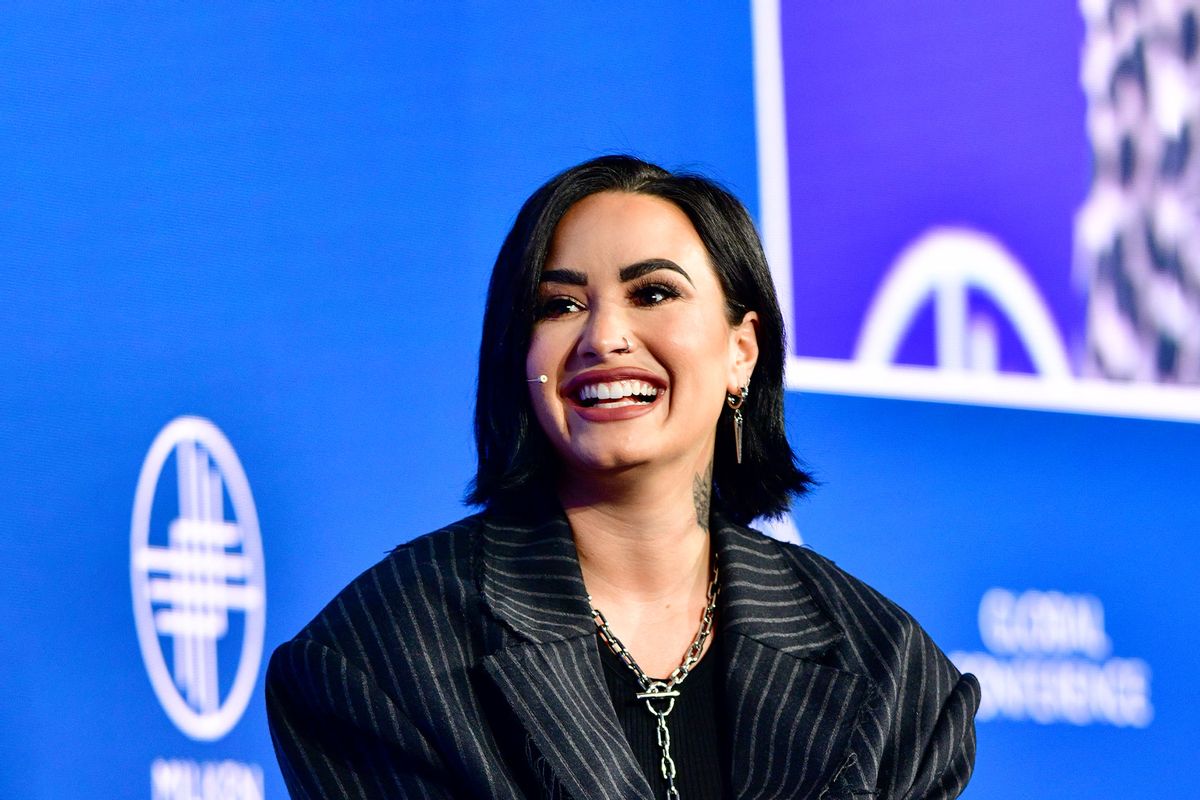Demi Lovato attends the 2023 Milken Institute Global Conference at The Beverly Hilton on May 03, 2023 in Beverly Hills, California. (Jerod Harris/Getty Images)