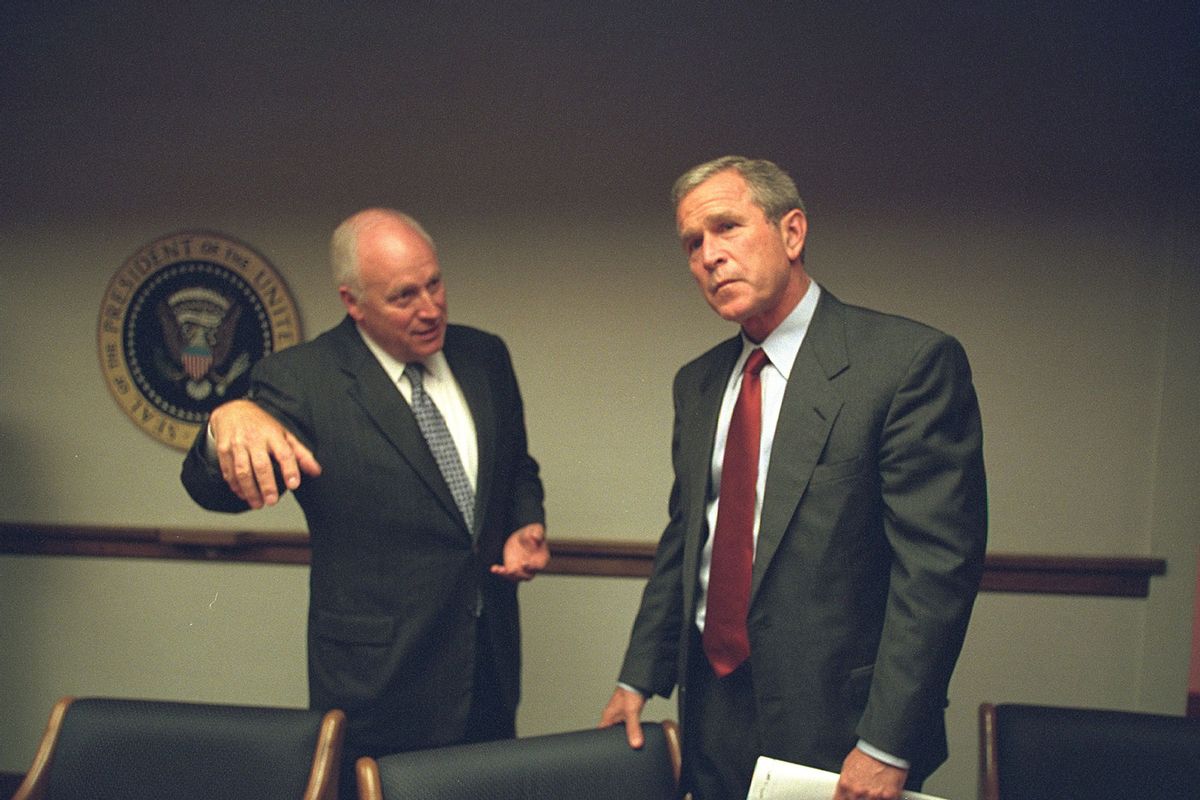 Vice President Dick Cheney and President George W. Bush (David Bohrer/U.S. National Archives via Getty Images)