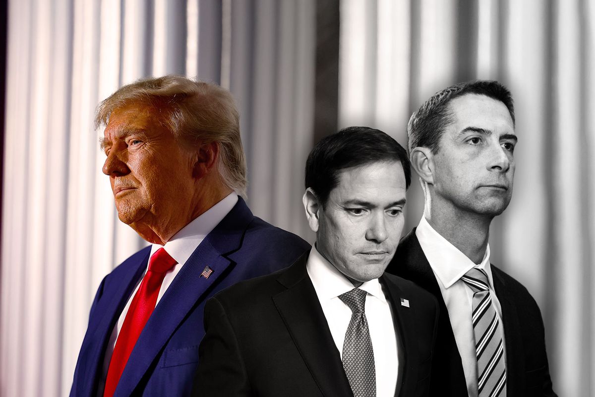 Donald Trump, Marco Rubio and Tom Cotton (Photo illustration by Salon/Getty Images)