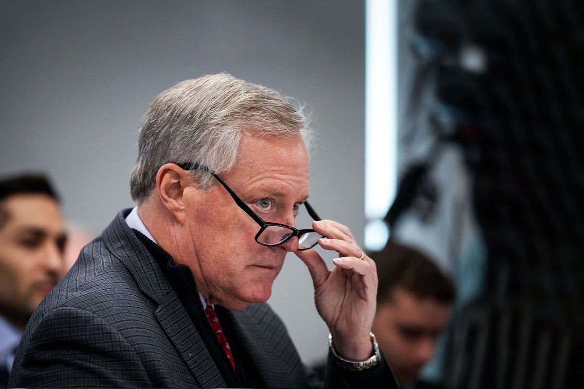 Former White House Chief of Staff Mark Meadows. (Drew Angerer/Getty Images)