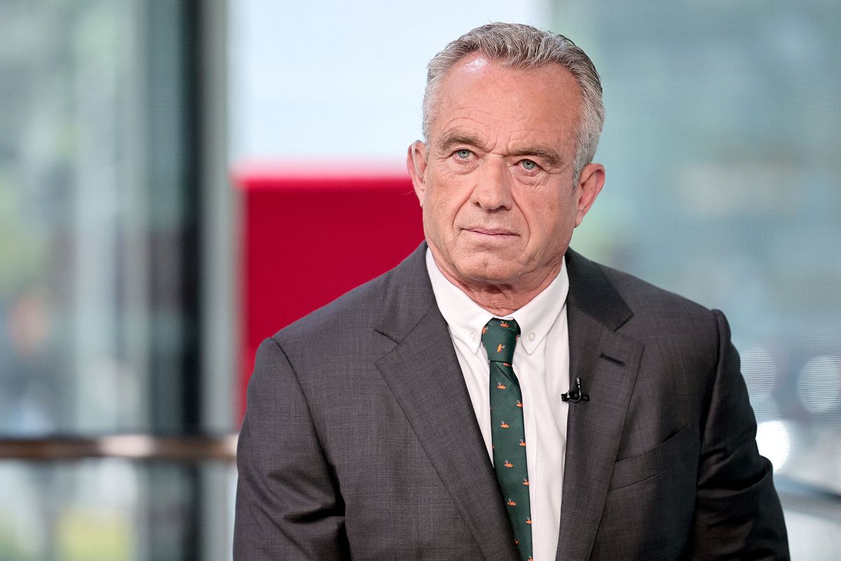 Robert F. Kennedy Jr. visits "The Faulkner Focus"at Fox News Channel Studios on June 02, 2023 in New York City. (Jamie McCarthy/Getty Images)