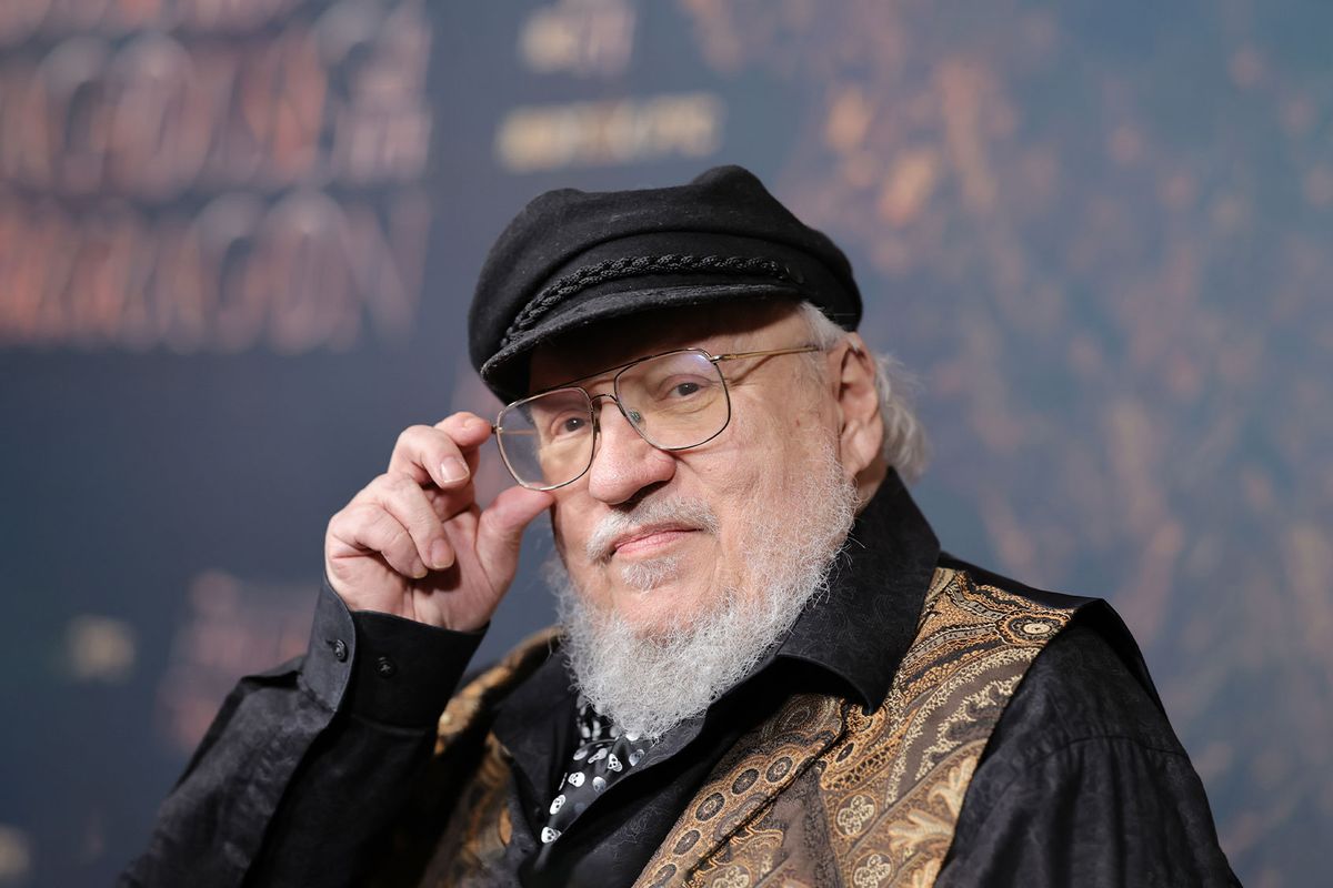George R. R. Martin attends the FYC special screening for HBO Max's "House Of The Dragon" at DGA Theater Complex on March 07, 2023 in Los Angeles, California. (Amy Sussman/GA/The Hollywood Reporter via Getty Images)