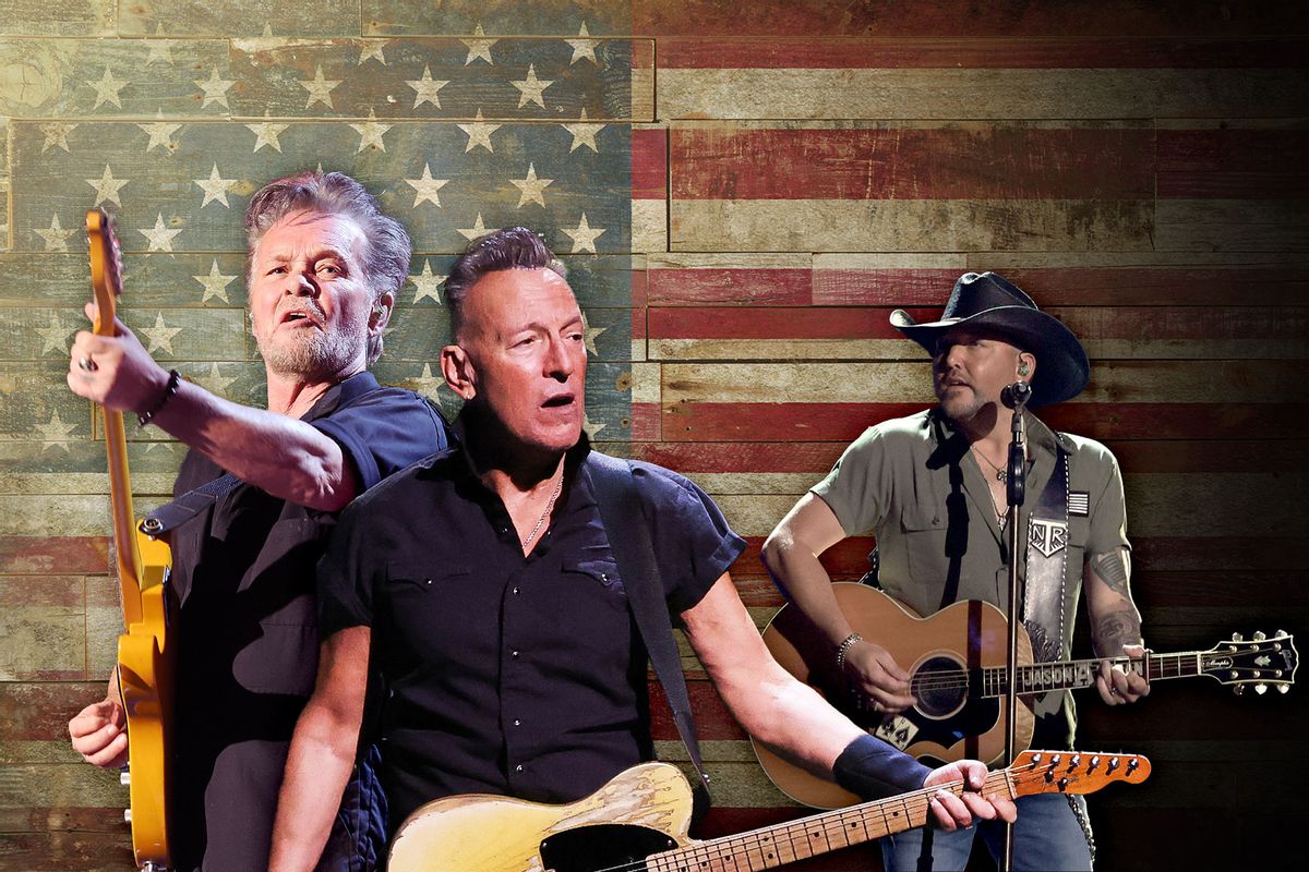 John Mellencamp, Bruce Springsteen and Jason Aldean (Photo illustration by Salon/Getty Images)