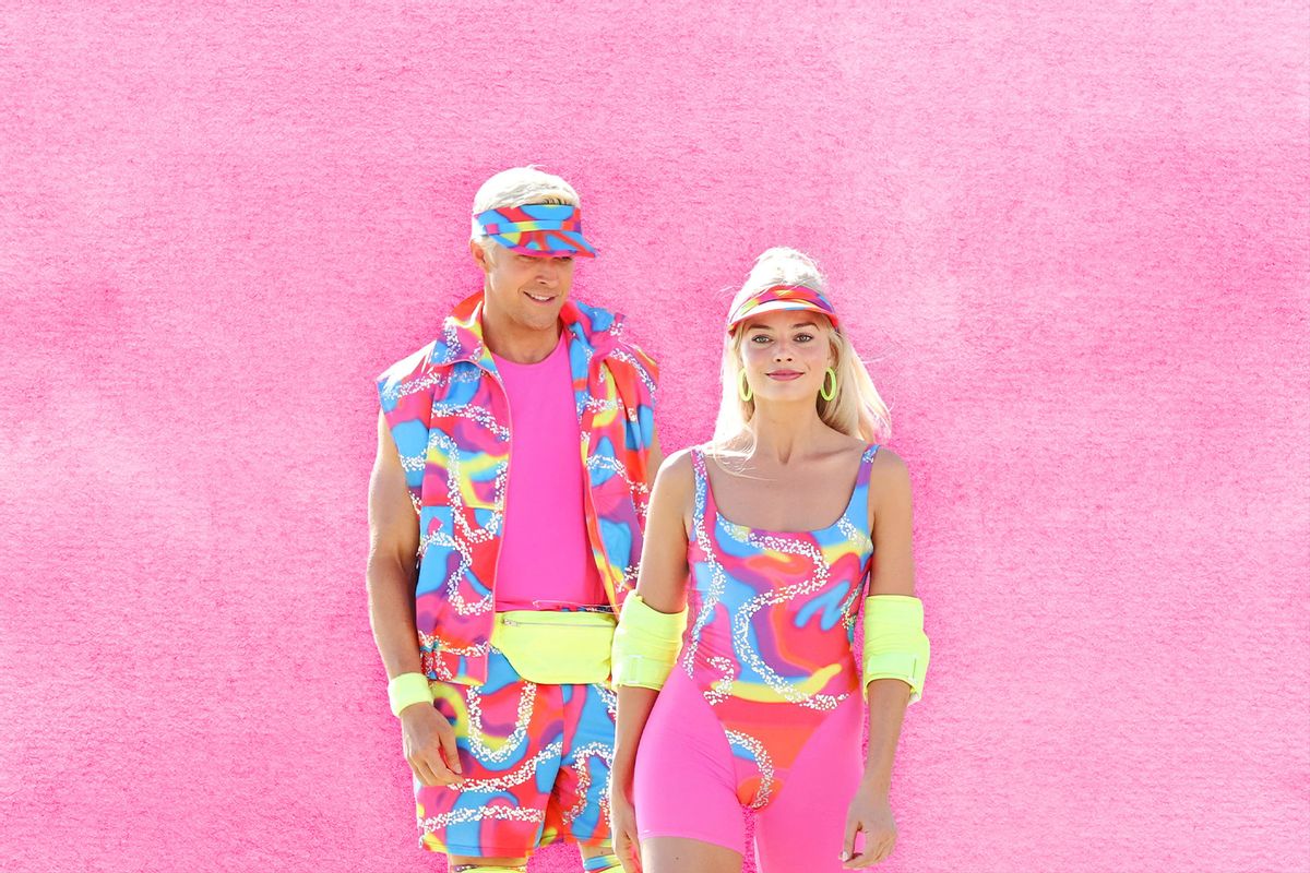 Margot Robbie and Ryan Gosling in costume for "Barbie" (Photo illustration by Salon/Getty Images/MEGA/GC Images)