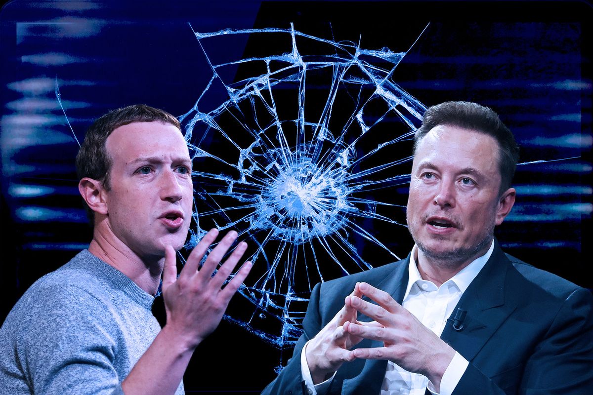 Mark Zuckerberg and Elon Musk (Photo illustration by Salon/Getty Images)