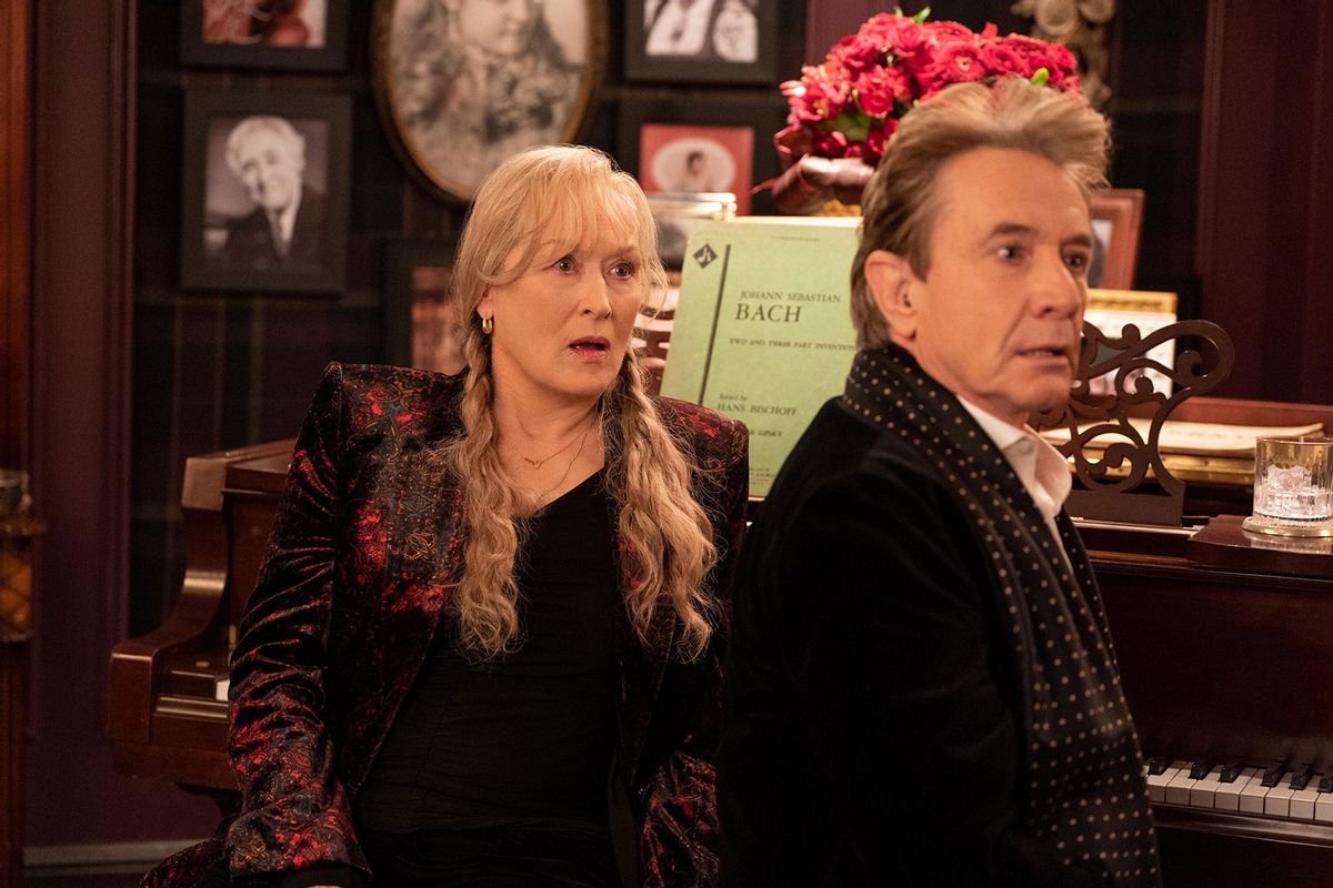 Meryl Streep and Martin Short in "Only Murders in the Building" (Patrick Harbron/Hulu)