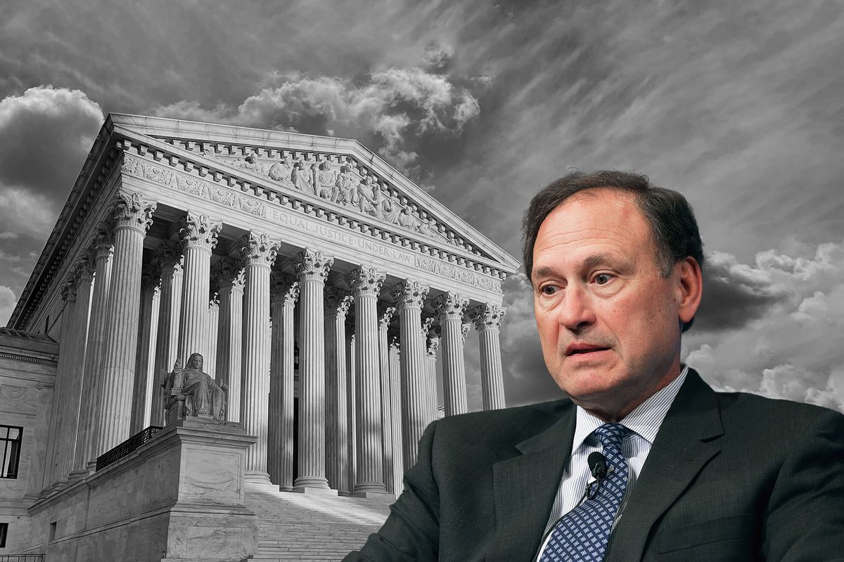 Samuel Alito | Supreme Court Building (Photo illustration by Salon/Getty Images)