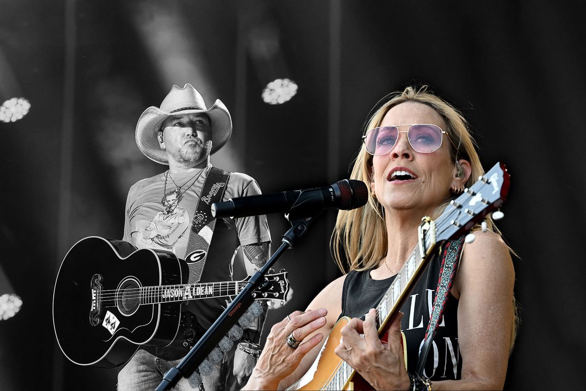 Sheryl Crow and Jason Aldean (Photo illustration by Salon/Getty Images)