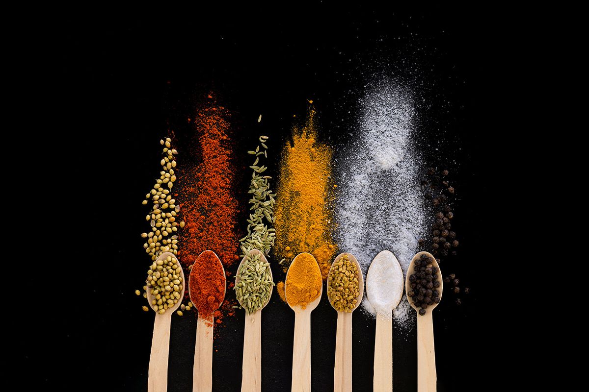 Spices herbs on wooden spoons (Getty Images/Uma Shankar sharma)