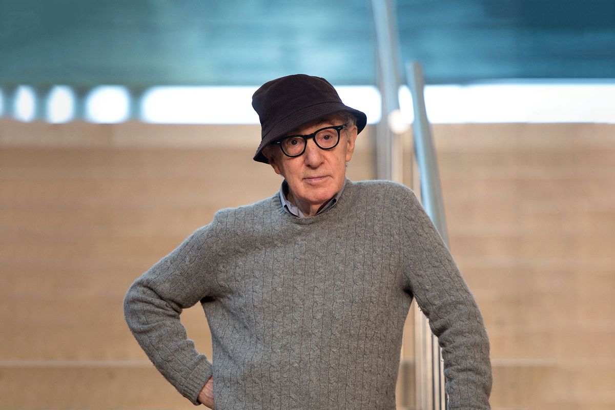 US director Woody Allen (ANDER GILLENEA/AFP via Getty Images)