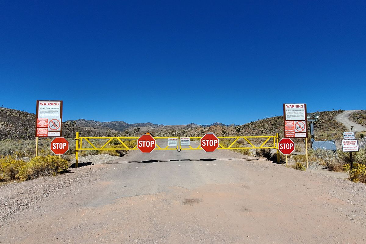 Area 51 Main Gate (David James Henry/Wikimedia, CC BY-SA)