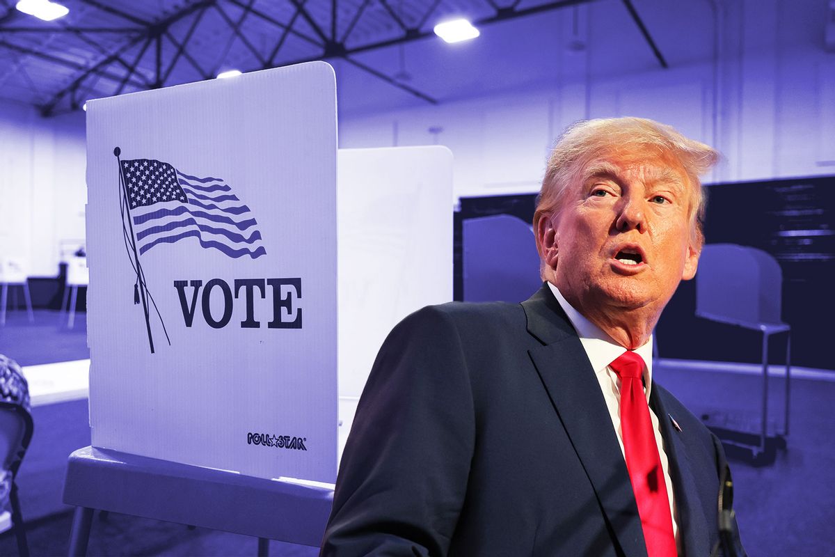 Donald Trump | Voting Booth (Photo illustration by Salon/Getty Images)