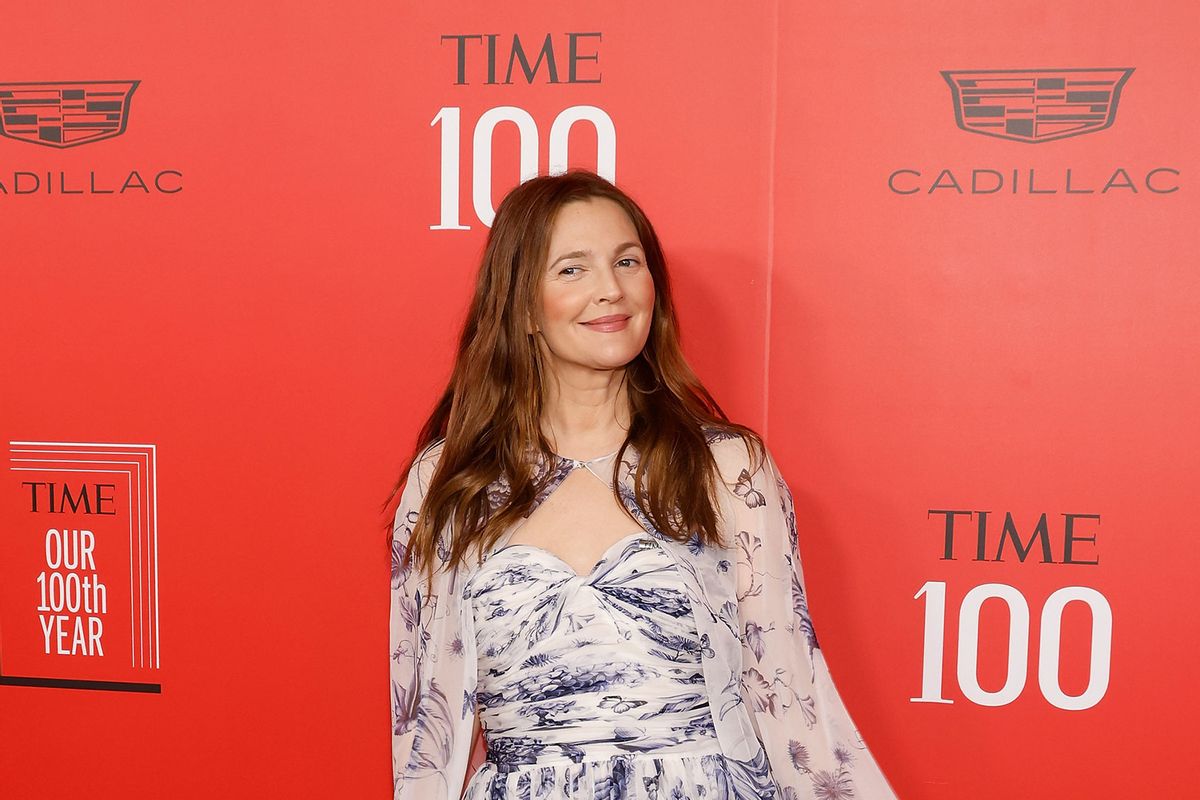 Drew Barrymore attends the 2023 Time100 Gala at Jazz at Lincoln Center on April 26, 2023 in New York City. (Taylor Hill/FilmMagic/Getty Images)