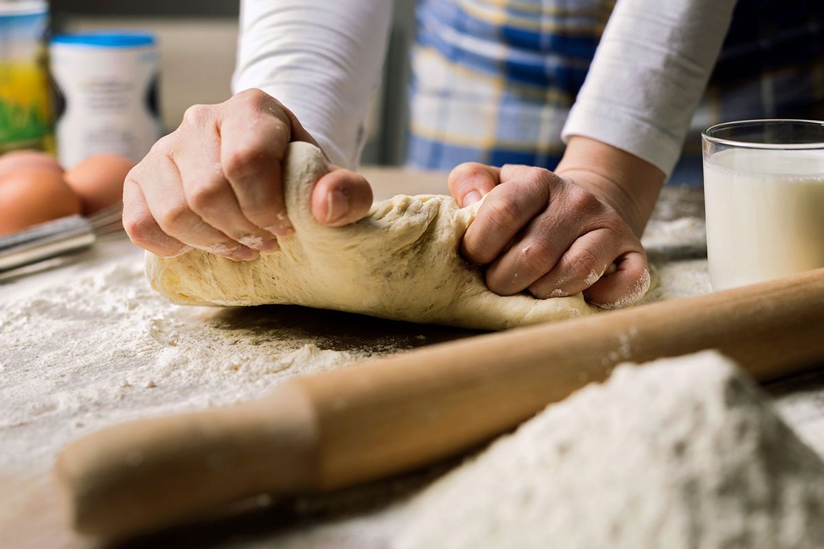 Kneading dough (Getty Images/Nikola Nastasic)