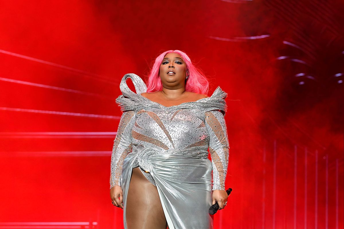 Lizzo performs during Governors Ball Music Festival 2023 at Flushing Meadows Corona Park on June 09, 2023 in New York City. (Astrida Valigorsky/Getty Images)