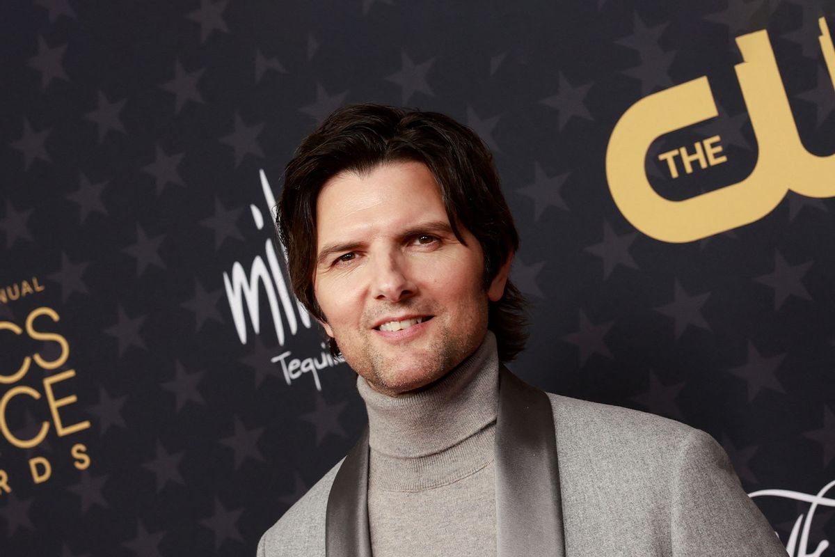 US actor Adam Scott arrives for the 28th Annual Critics Choice Awards at the Fairmont Century Plaza Hotel in Los Angeles, California on January 15, 2023. (MICHAEL TRAN/AFP via Getty Images)