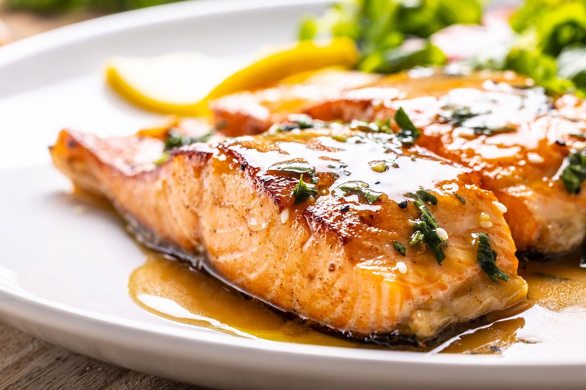 Baked salmon fillets (Getty Images/SimpleImages)
