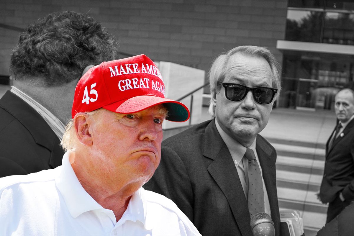 Donald Trump and Lin Wood (Photo illustration by Salon/Getty Images)