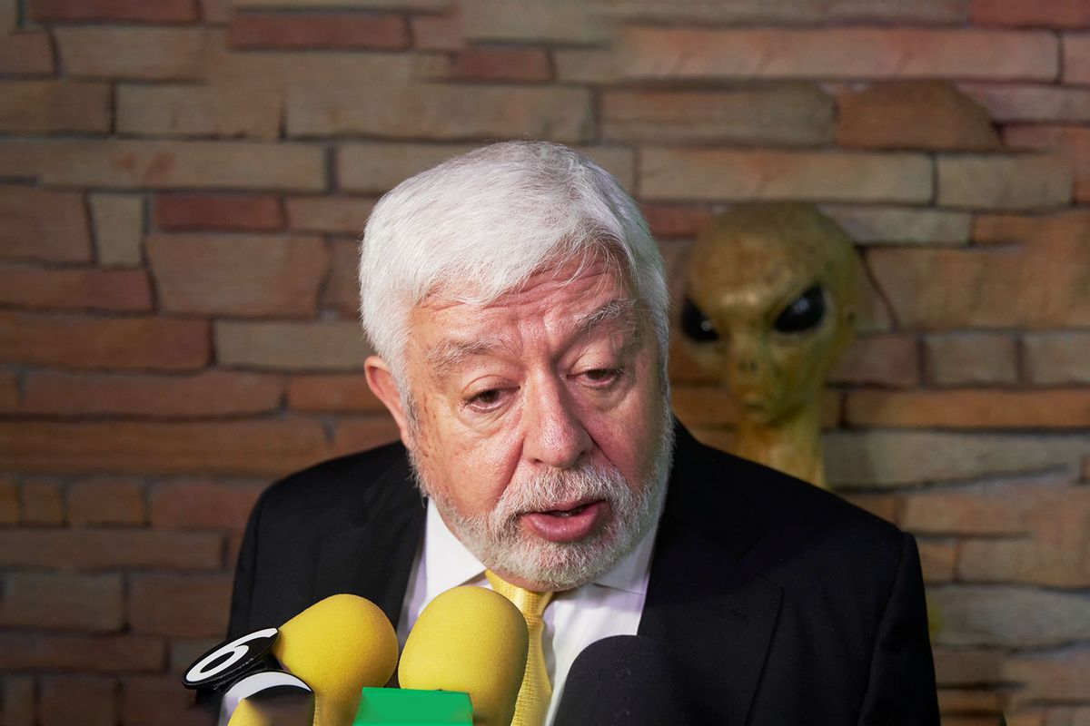 Mexican journalist and ufologist Jaime Maussan (Jaime Nogales/Medios y Media/Getty Images)