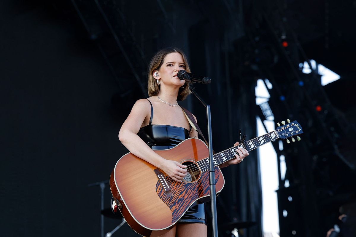 Maren Morris performs during the 2023 Boston Calling Music Festival at Harvard Athletic Complex on May 28, 2023 in Boston, Massachusetts. (Taylor Hill/Getty Images for Boston Calling)