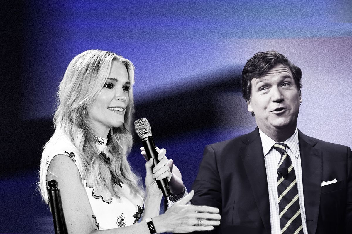 Megyn Kelly and Tucker Carlson (Photo illustration/Getty Images)