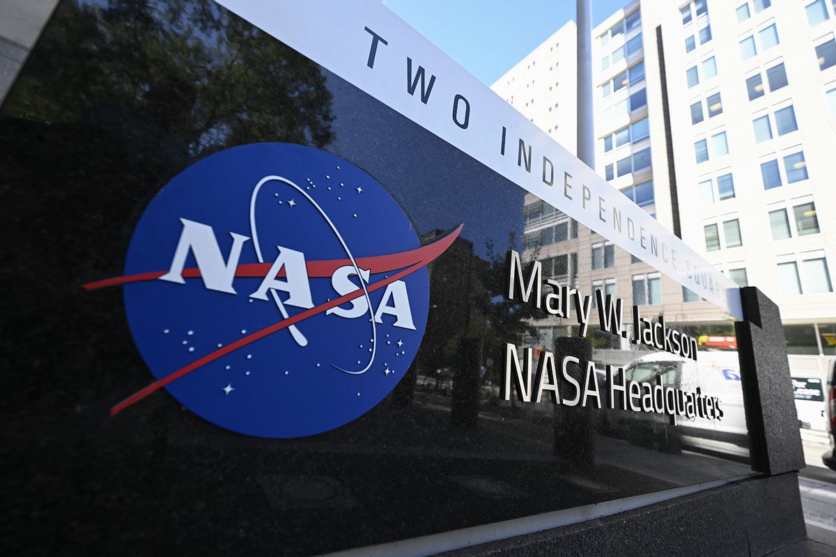 The National Aeronautics and Space Administration (NASA) Headquarters is seen in Washington D.C., United States on September 15, 2023. (Celal Gunes/Anadolu Agency via Getty Images)