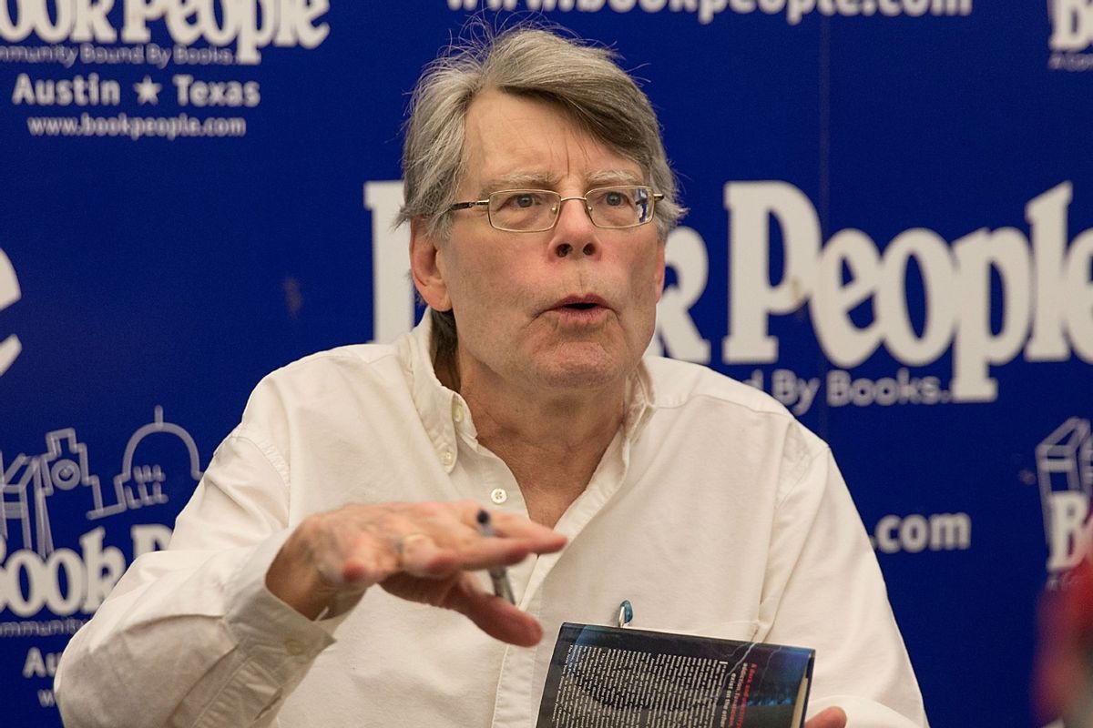 Author Stephen King signs copies of his new book 'Revival: A Novel' at Book People on November 15, 2014 in Austin, Texas. (Rick Kern/WireImage/Getty)