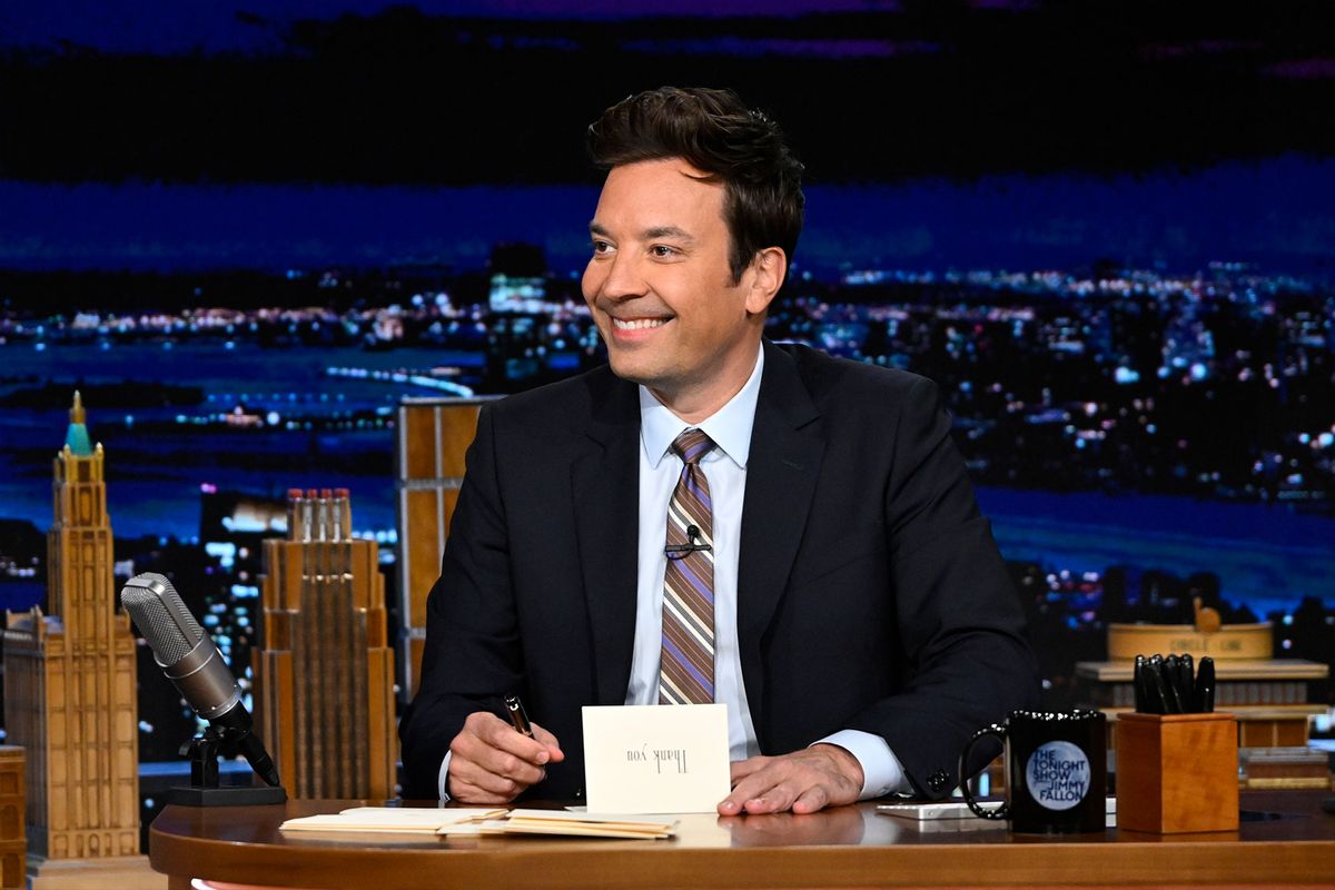 Host Jimmy Fallon during Thank You Notes on "The Tonight Show Starring Jimmy Fallon" (Todd Owyoung/NBC)