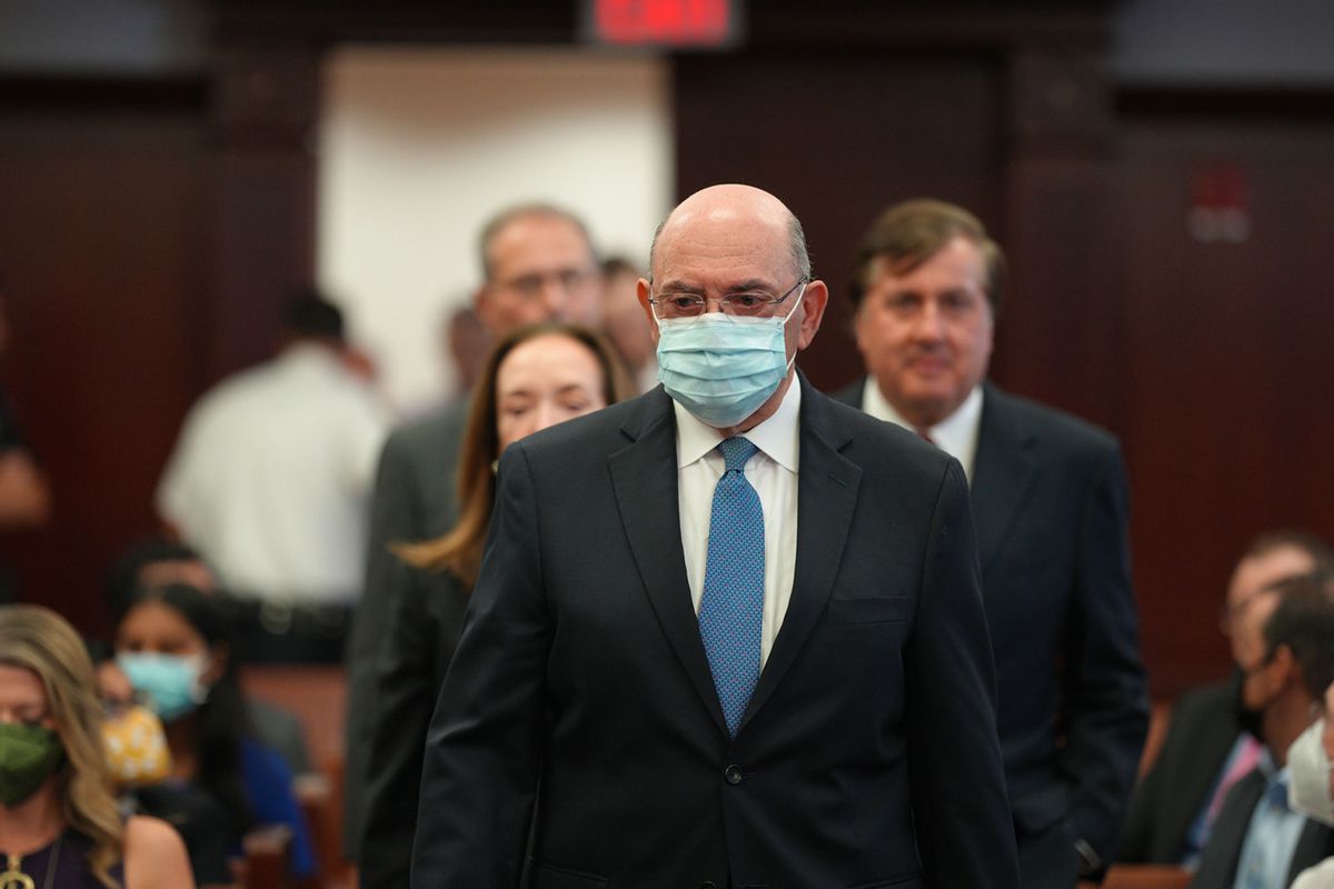 Former Trump CFO Allen Weisselberg enters the courtroom in Manhattan Supreme Court on August 18, 2022 in New York City. (Curtis Means -Pool/Getty Images)