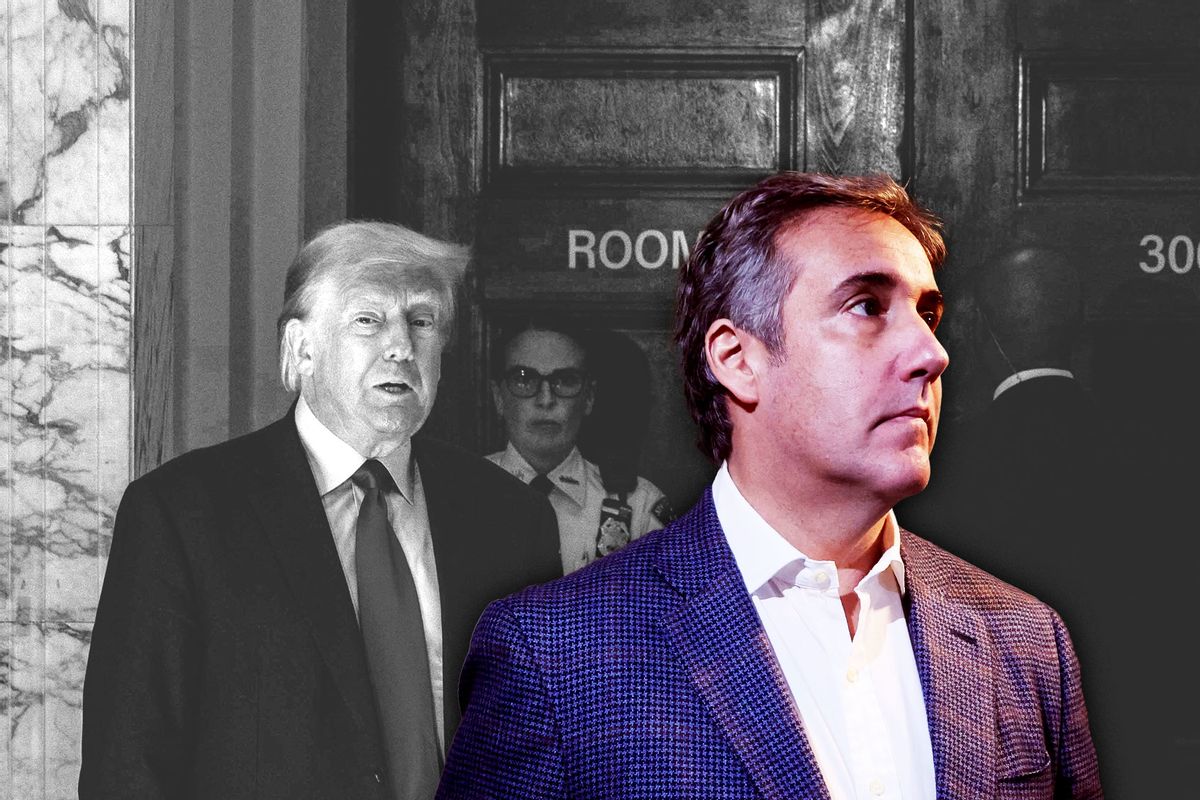 Donald Trump and Michael Cohen (Photo illustration by Salon/Getty Images)