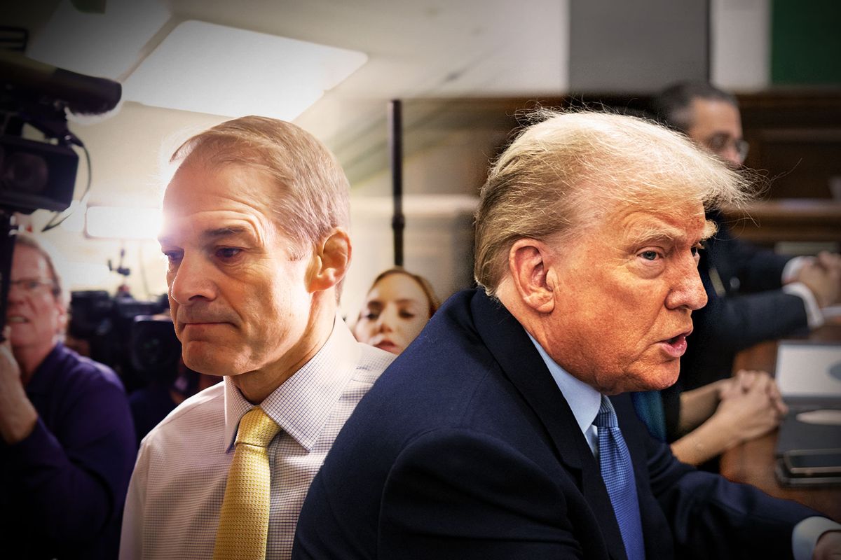 Jim Jordan and Donald Trump (Photo illustration by Salon/Getty Images)