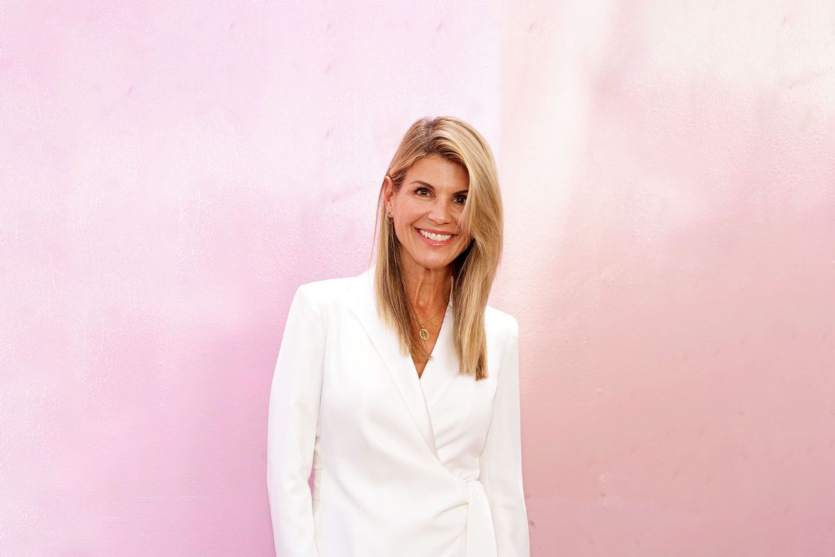 Lori Loughlin attends the Hollywood Walk of Fame Star Ceremony for Holly Robinson Peete on June 21, 2022 in Hollywood, California. (Amy Sussman/Getty Images)