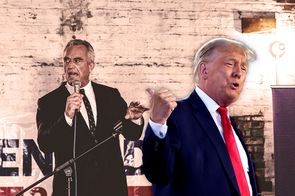 Robert F. Kennedy Jr. and Donald Trump (Photo illustration by Salon/Getty Images)