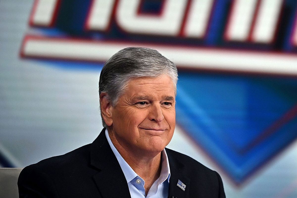 Sean Hannity at Fox News Channel Studios on September 13, 2023 in New York City. (Steven Ferdman/Getty Images)