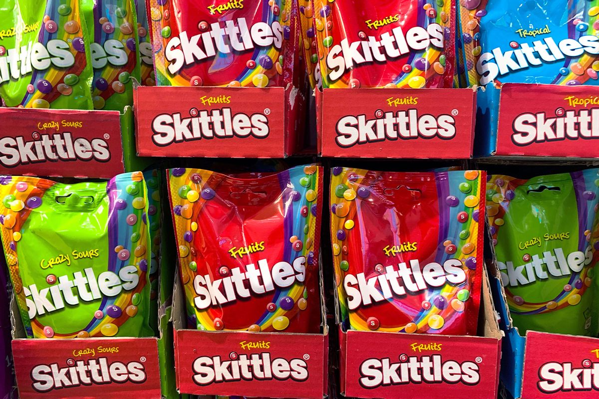 Skittles candies (Jakub Porzycki/NurPhoto via Getty Images)