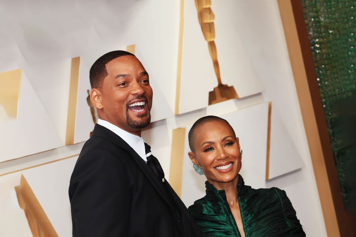 Will Smith and Jada Pinkett Smith attend the 94th Annual Academy Awards at Hollywood and Highland on March 27, 2022 in Hollywood, California. (David Livingston/Getty Images)
