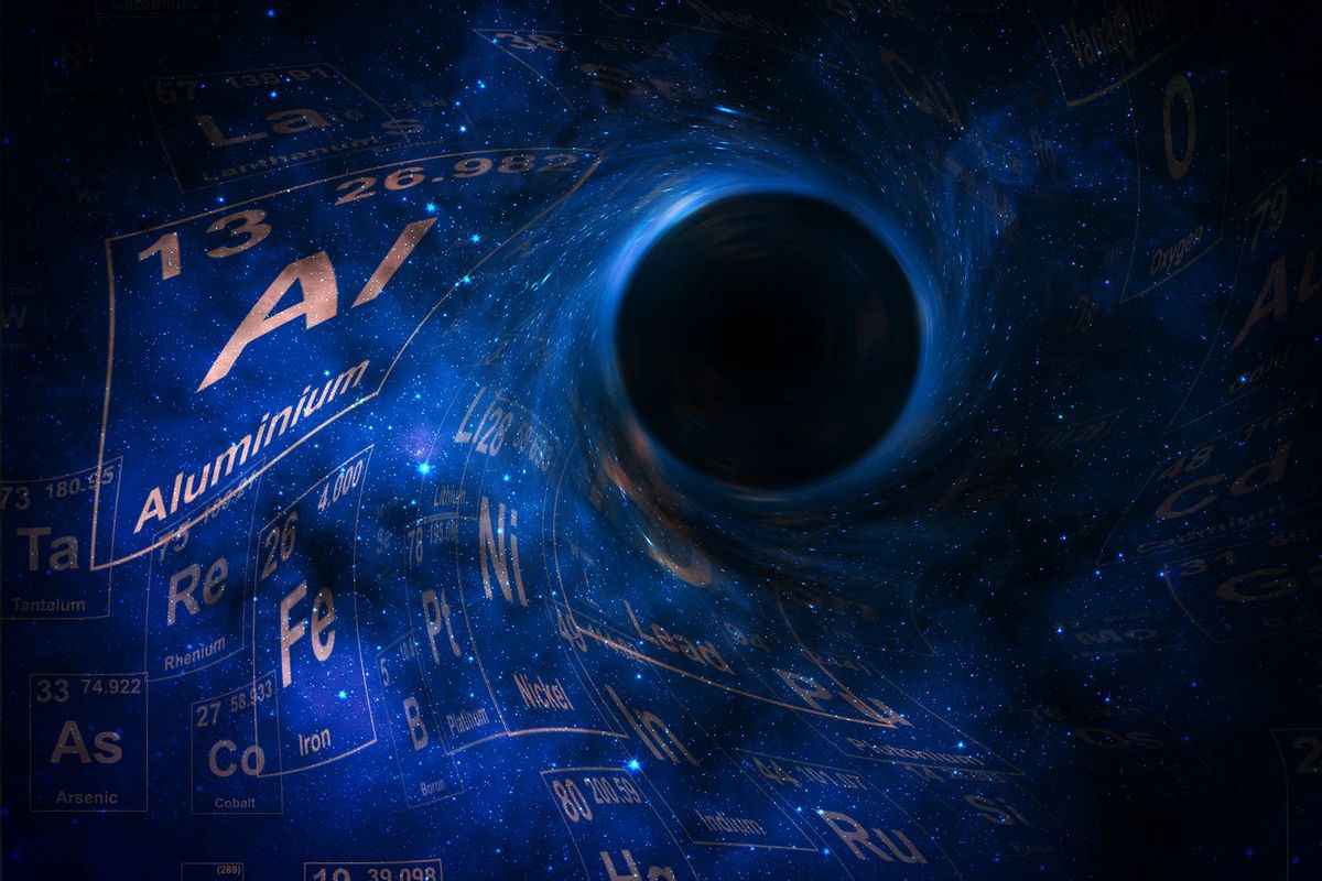 Black hole, dark matter, periodic table of elements (Photo illustration by Salon/Getty Images)