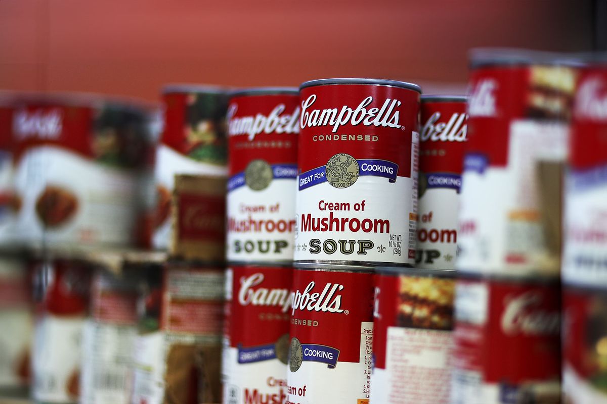 Campbell's Cream of Mushroom soup (Justin Sullivan/Getty Images)