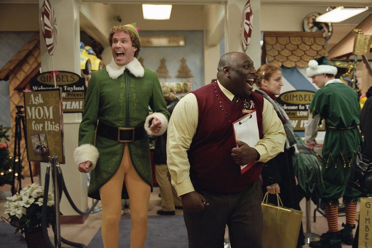 Will Ferrell as Buddy in "Elf" (New Line Cinema/Hulu)