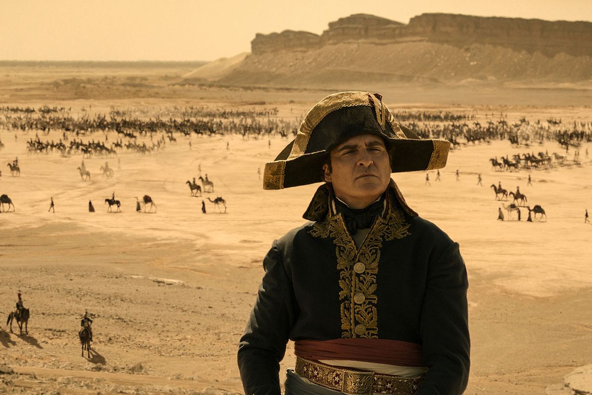 Joaquin Phoenix in "Napoleon" (Apple Original Films)