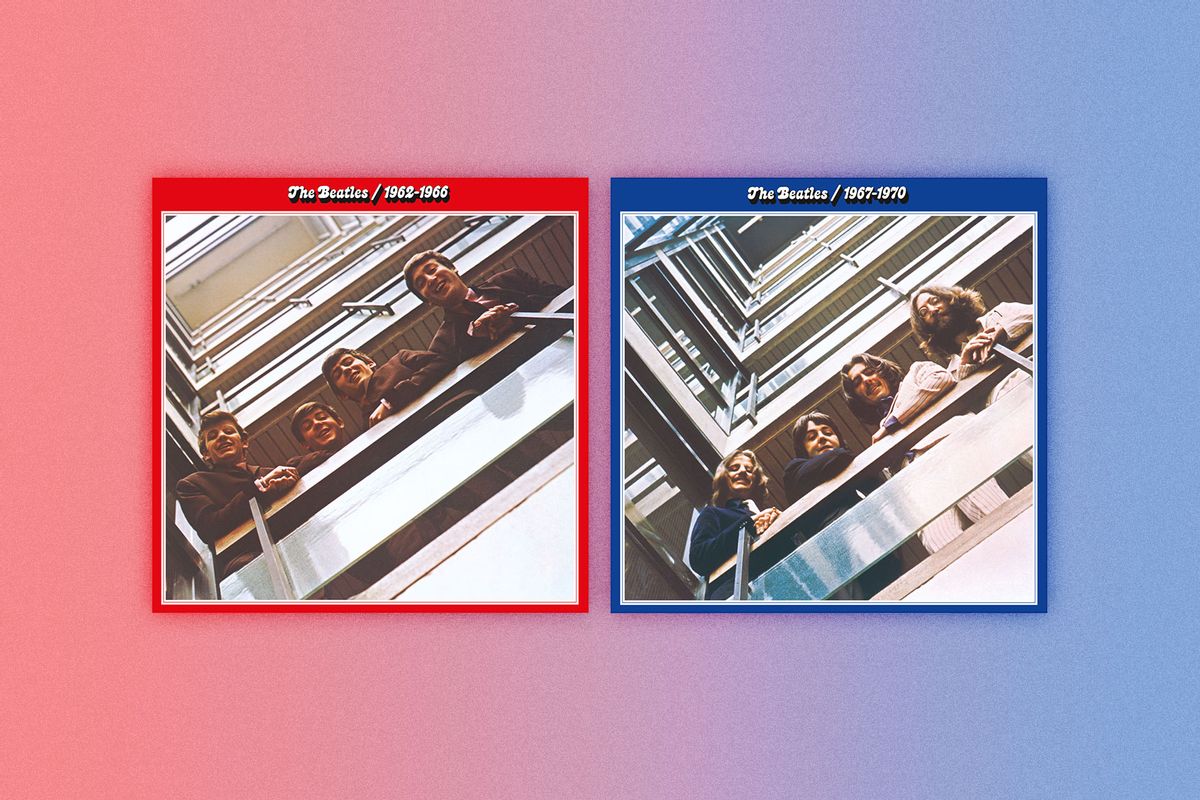 The Beatles "Red" and "Blue" albums (Apple Corps Ltd.)