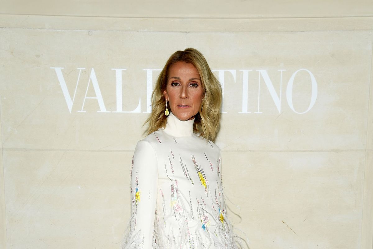 Celine Dion attends the Valentino Haute Couture Fall/Winter 2019 2020 show as part of Paris Fashion Week on July 03, 2019 in Paris, France. (Pascal Le Segretain/Getty Images)