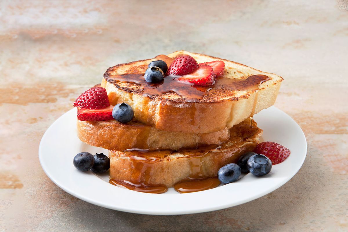 French toast with strawberries and blueberries (Getty Images/JMichl)