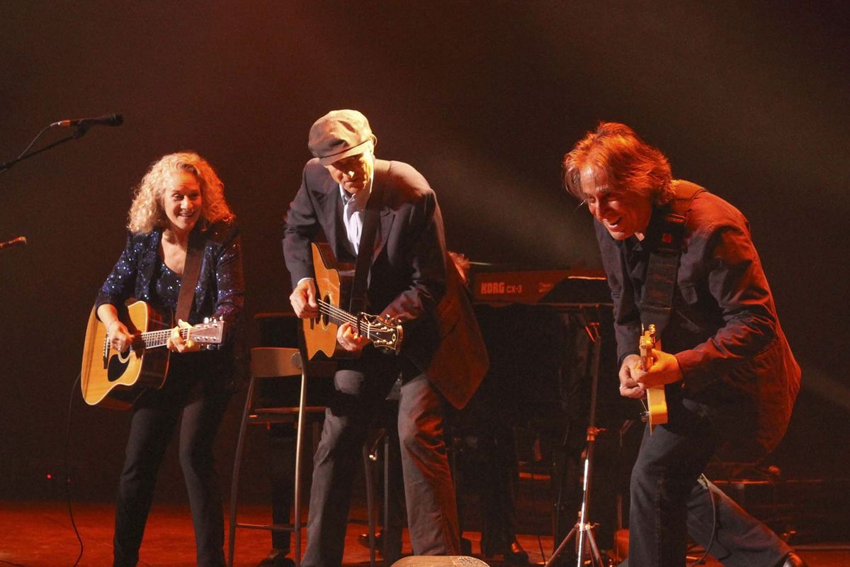 Carole King, James Taylor and Danny Kortchmar in "Immediate Family" (Photo courtesy of Magnolia Pictures)